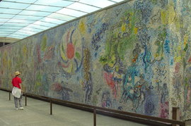 marc chagall at bankone plazza