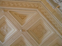 the lobby of the shedd ceiling