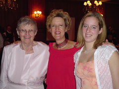 three generations of vargo women