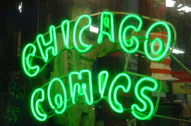 chicago comics, vendor of goodness