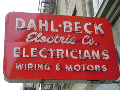 the dahl beck sign