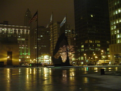 daley plaza and the picasso by sodium arc