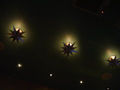 the ceiling of the starbar.