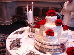 the wedding cakes