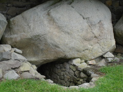 a souterrain at knowth