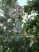 illinois prairie path signage