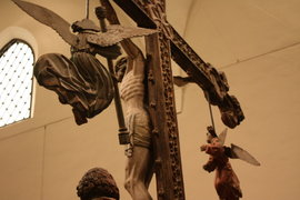 a highly involved crucifix