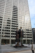 american gothic across from the wrigley building