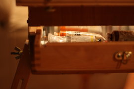 drawers full of tubes