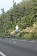 they have silly hats on their road signs in ma