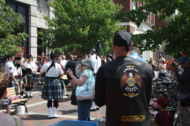 watching the pipers