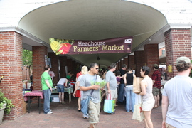 the opening sunday at headhouse market