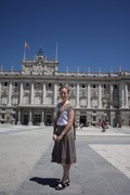 nicole and the spanish royal palace