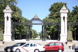 the gates of the park