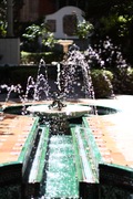 fountains in the sorolla courtyard