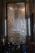 the lobby of the empire state
