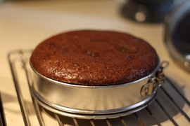 a flourless chocolate cake