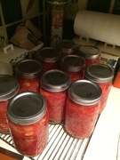 bottled tomatoes