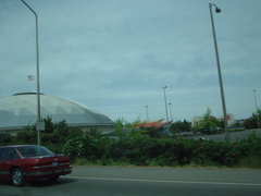 the lovely and non-hideous tacoma dome.