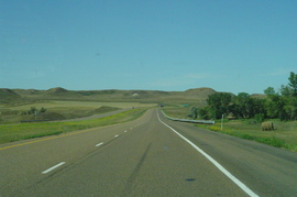 rolling hills of the plains