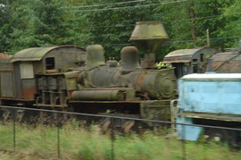 bizarre old trains at the railway museum
